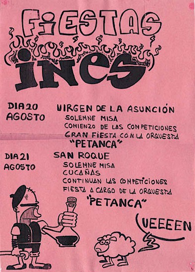 Cartel de fiestas 2000