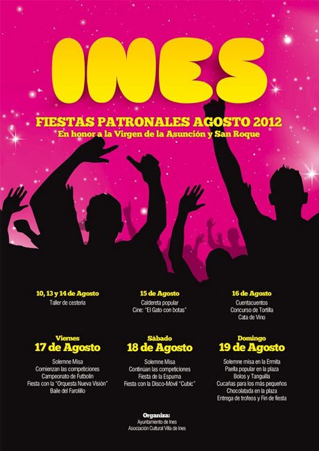 Cartel de fiestas 2012